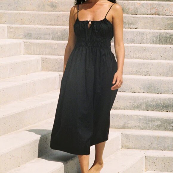 Ciao Lucia, Gabriela Dress, Black, Cotton, Small - Picture 6 of 6